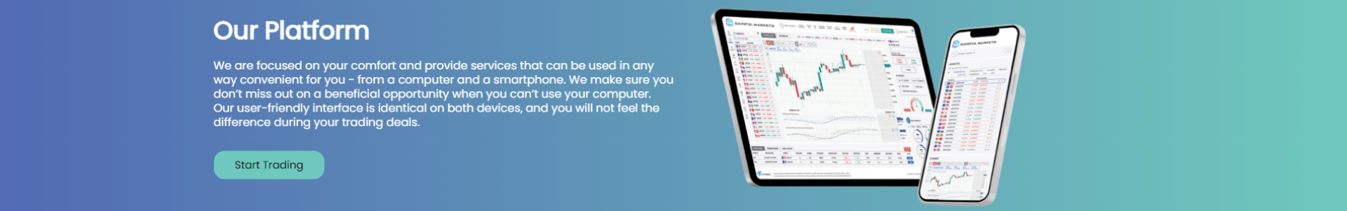 our platform